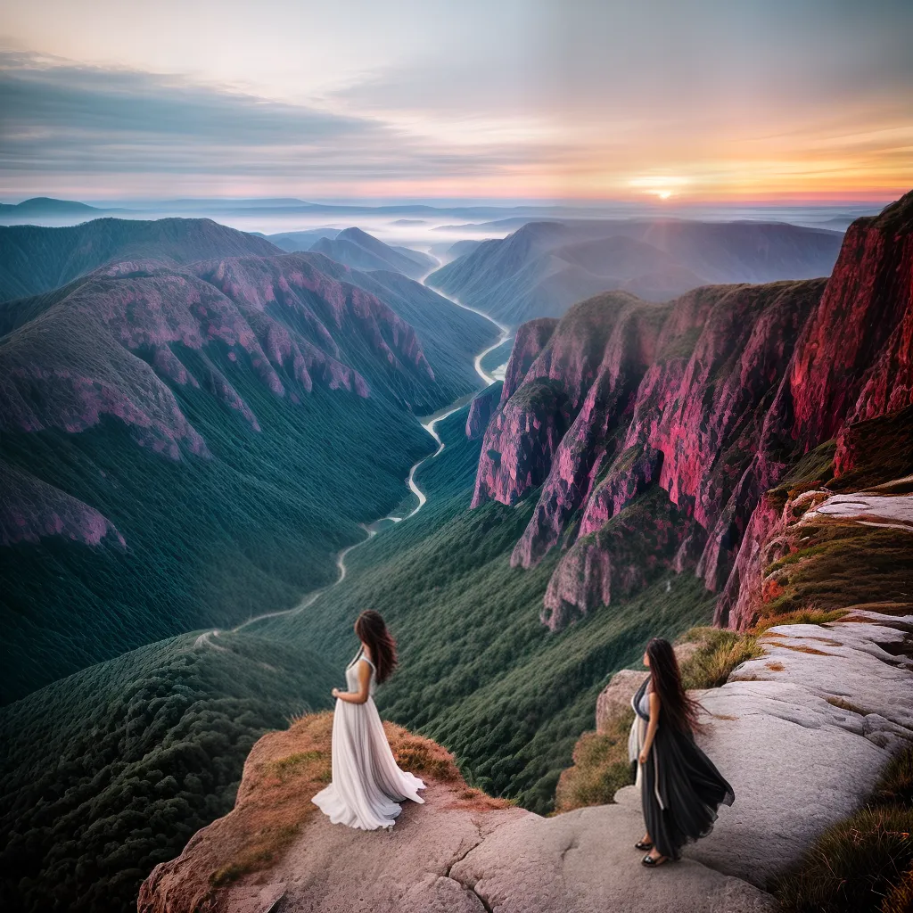 Fotos mirante sonho paz paisagem pastel
