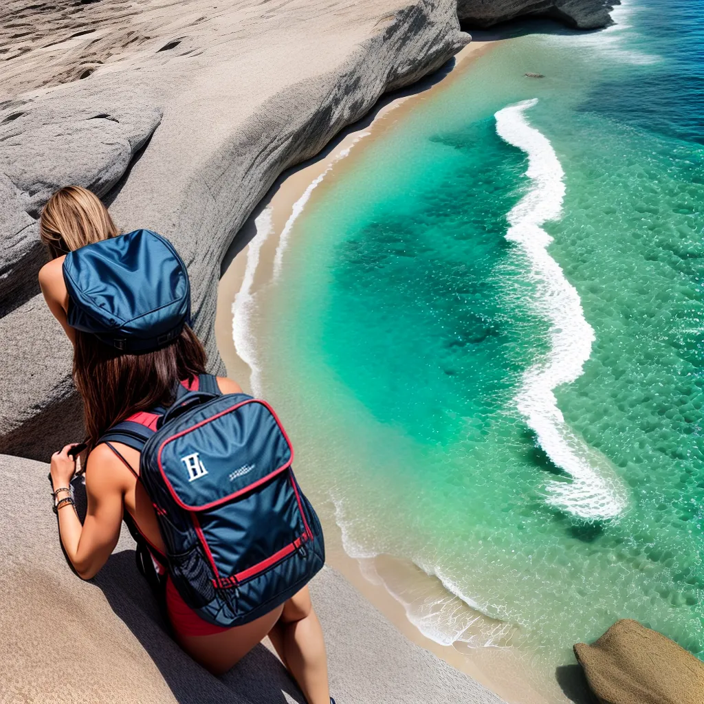 Significado de Sonhar com Viagens 5 Fotos mochila praia azul aventura
