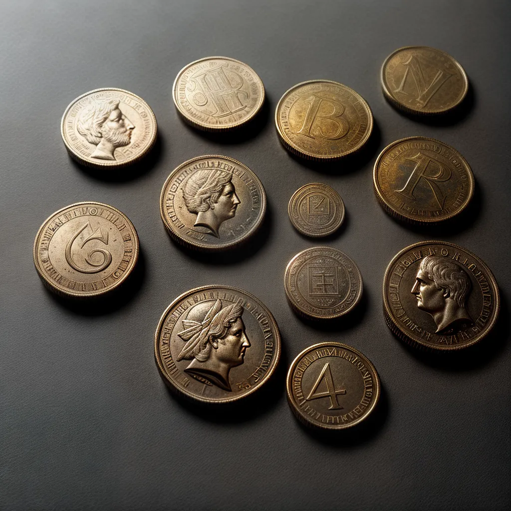 Sestércios nos Sonhos: O Que Significa Ver Moedas Antigas? 2 Fotos moedas romanas antigas envelhecidas