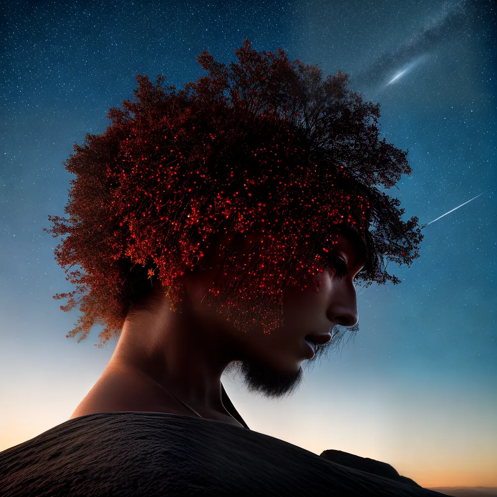 Fotos montanha estrelas sonhos