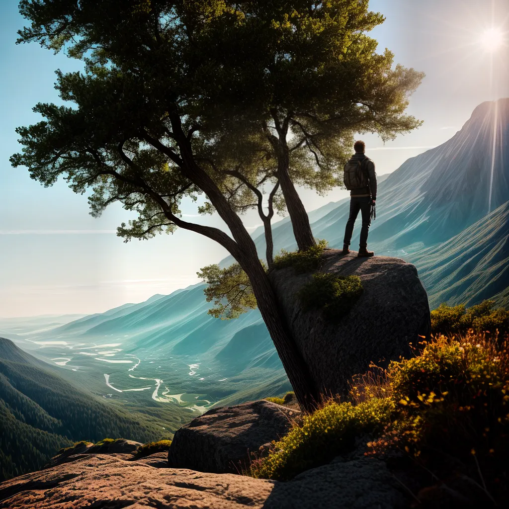 Ilimitadas Possibilidades: Descubra o Significado de Sonhar com Viagem 2 Fotos montanha por do sol aventura aberto