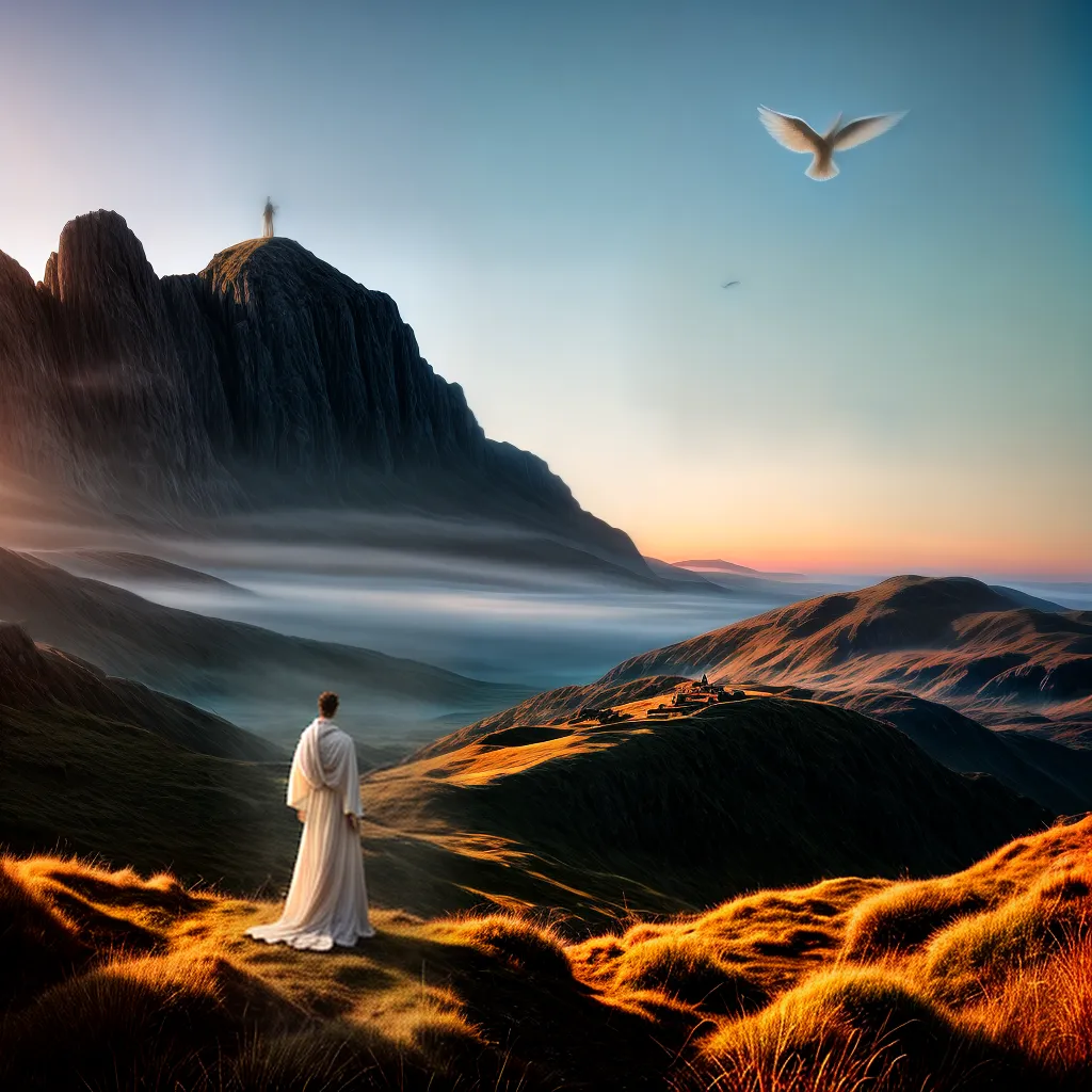 Descubra o Significado de Sonhar com Salvação e Religião 3 Fotos montanha salvacao religiao por do sol