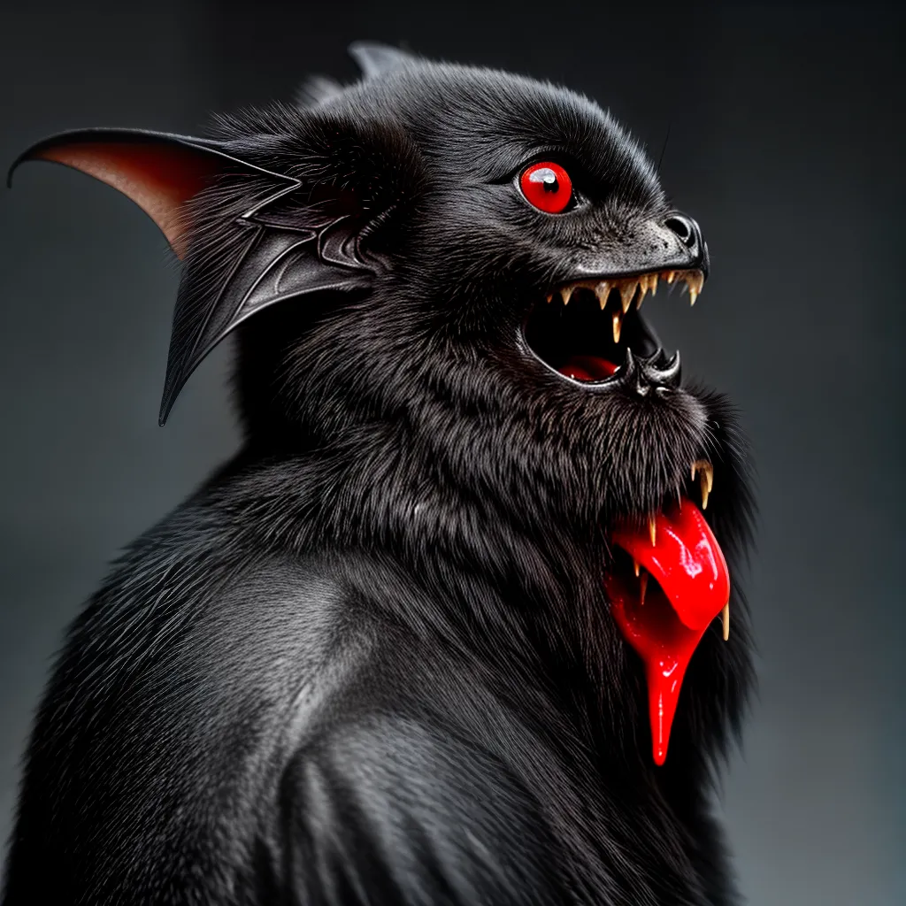 Fotos morcego sangue fangs sonhos