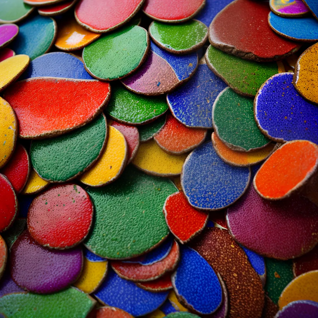 Sonhar com heterogeneidade: interpretações e significados 6 Fotos mosaico colorido diversidade