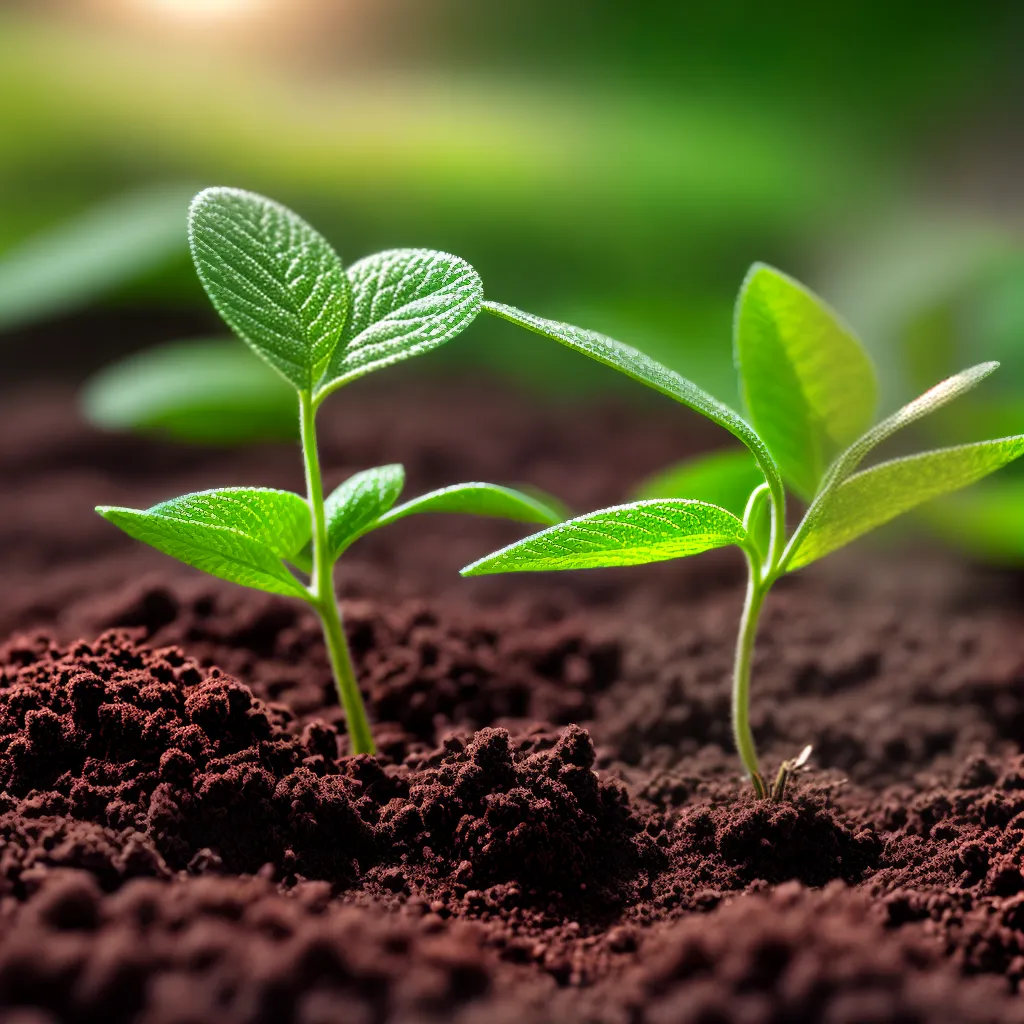 Descubra o Significado de Sonhar com Coisas Mínimas 4 Fotos muda germinando solo potencial