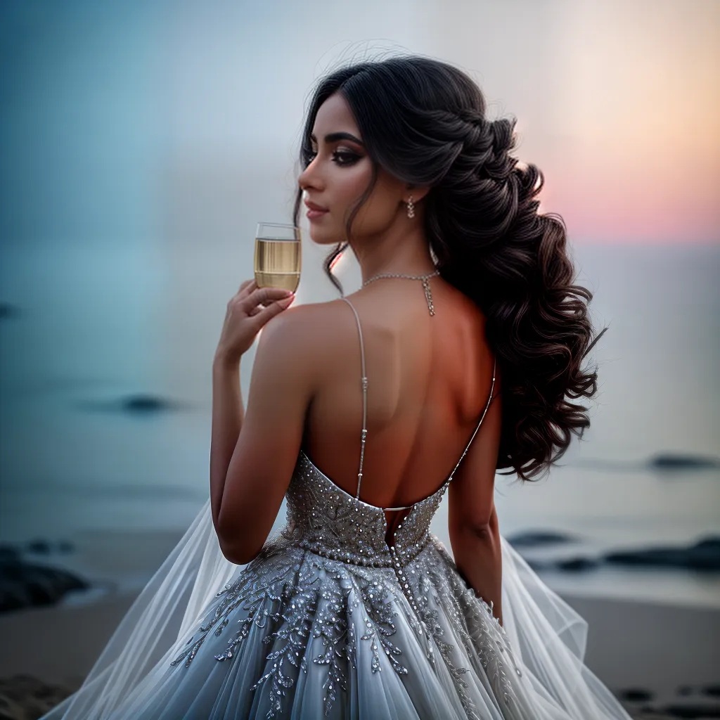 Fotos mulher elegante sofisticacao champagne