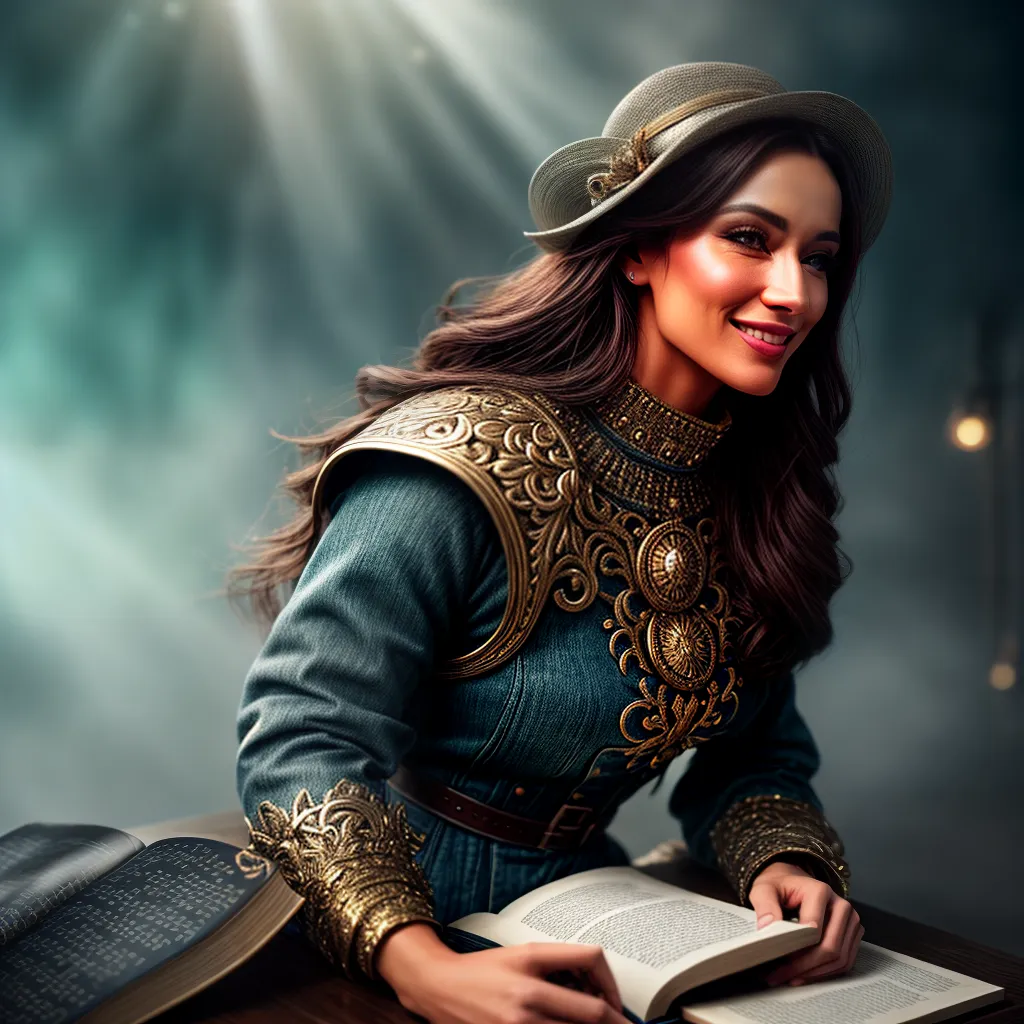 Biblioteca dos Sonhos: O Significado de Sonhar com Livros 5 Fotos mulher nuvem livros sorriso aprendizado