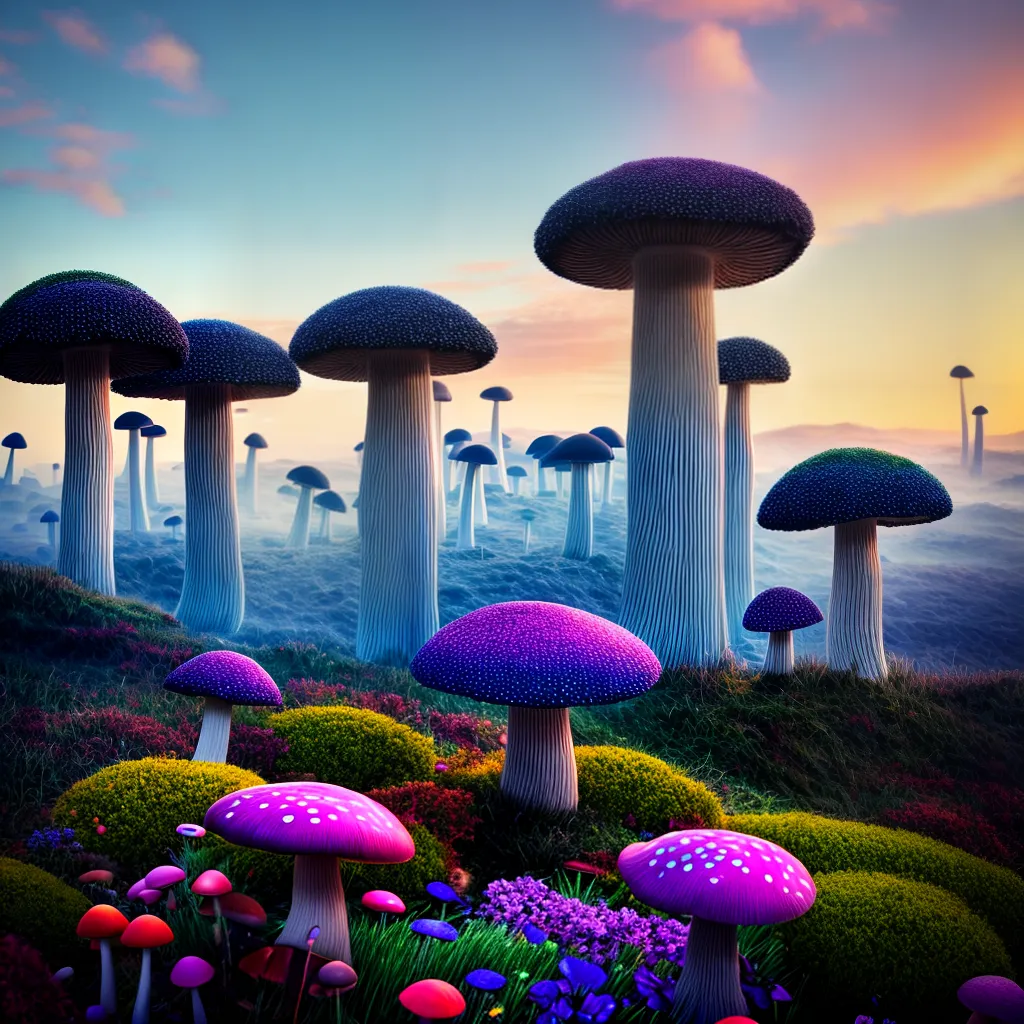 Guia Completo para Entender o Significado de Sonhos com Cogumelos 6 Fotos mundo fungico magico arcoiris