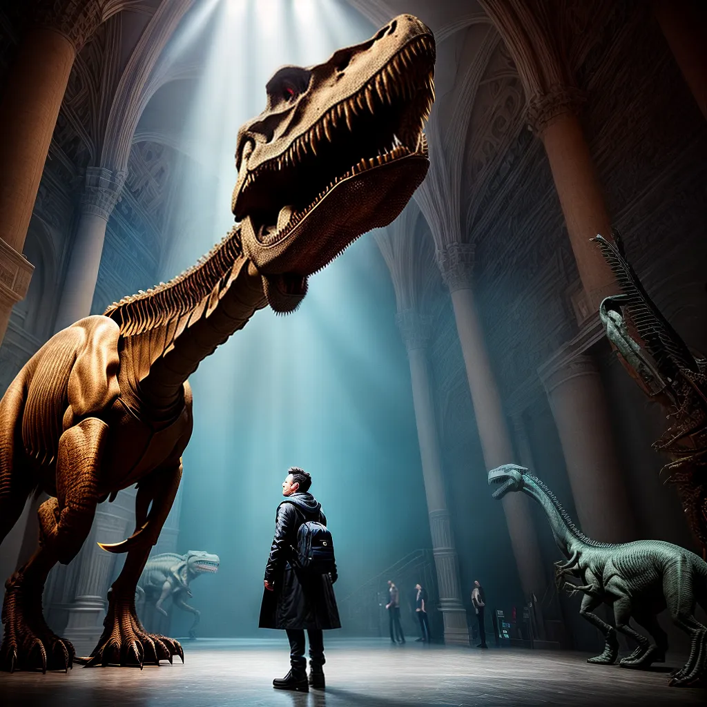 Descobrindo o Significado de Sonhar com Dinossauros 2 Fotos museu t rex esqueleto curiosidade