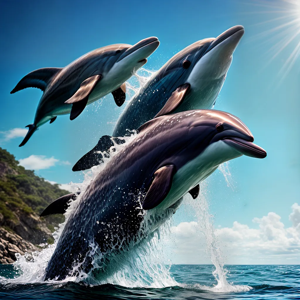 Sonhos com Água e Animais: O que Significam? 5 Fotos nadar golfinhos agua azul sonho