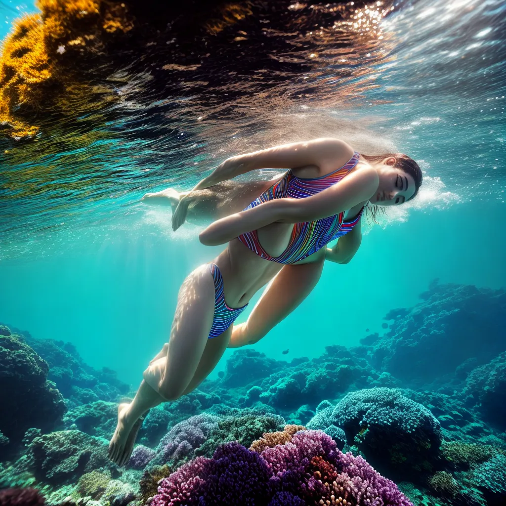 Interpretação dos Sonhos: Nado e Pertencimento às Águas 3 Fotos nadar sonhos agua colorida