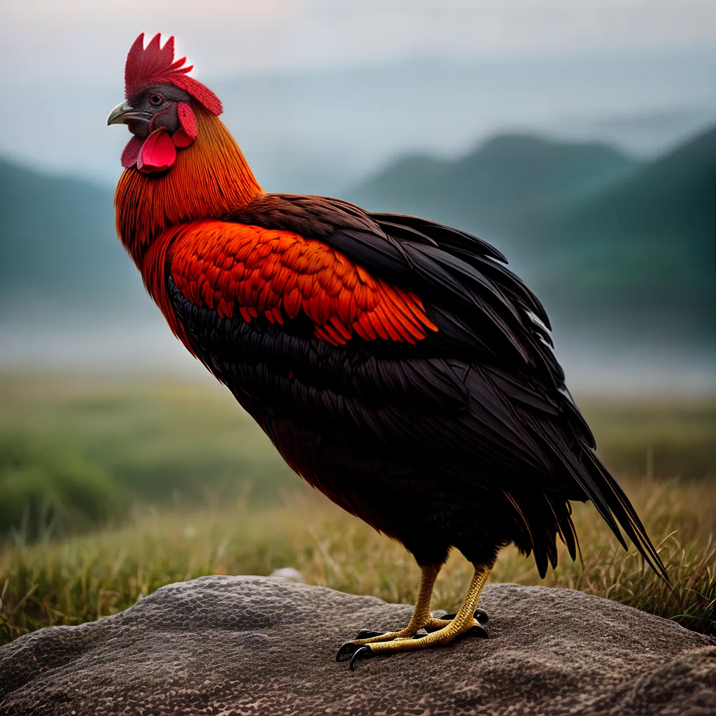 O Que Significa Sonhar com uma Ave que Cacarejou ao Amanhecer? 5 Fotos nascer do sol galo cantando acao