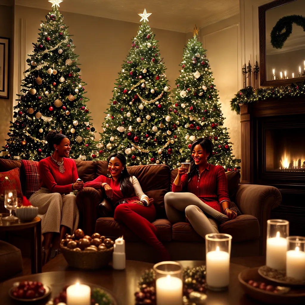 Entenda o Significado de Sonhar com o Natal em Família 4 Fotos natal familia ceia arvore luzes