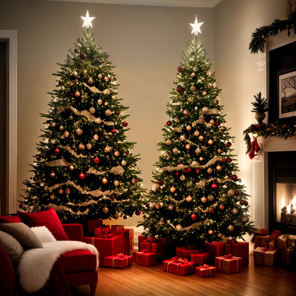Sonhar com Pinheirinho: Descubra o significado simbólico da árvore de Natal 2 Fotos natal sala arvore enfeites familia