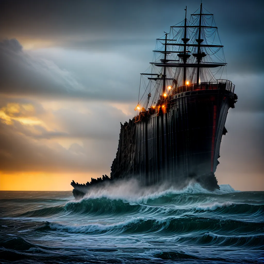 Fotos naufragio sobrevivente tempestade oceano
