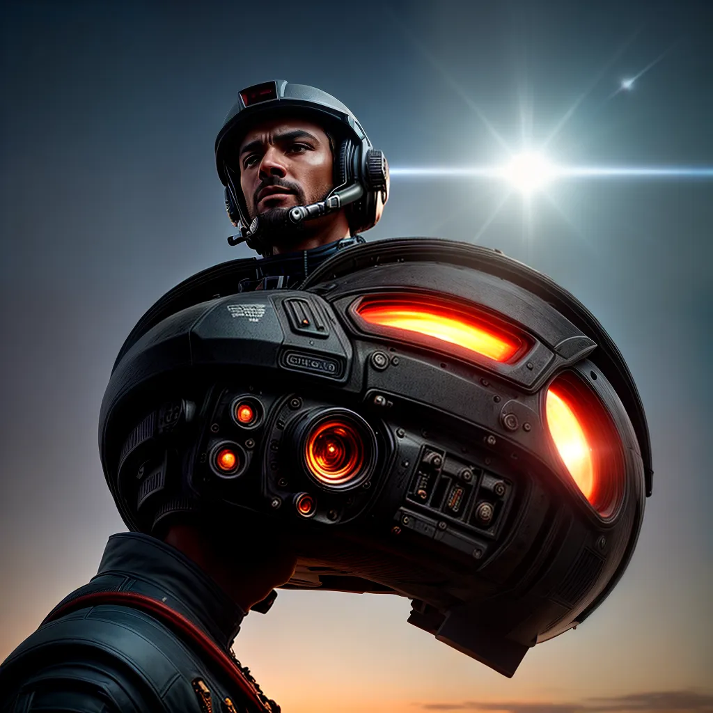 Fotos nave espacial comandante aventura estrelas