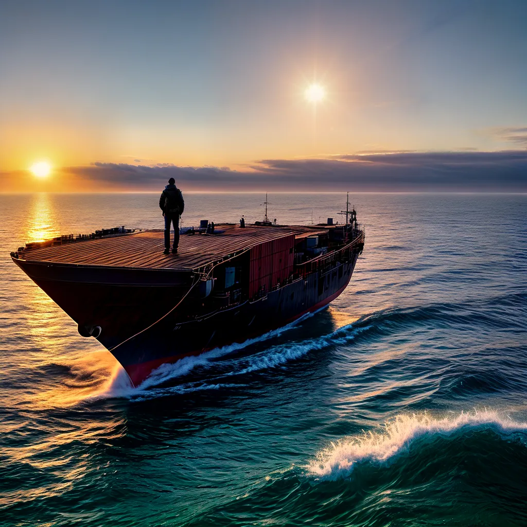 Fotos navegador sonhador por do sol