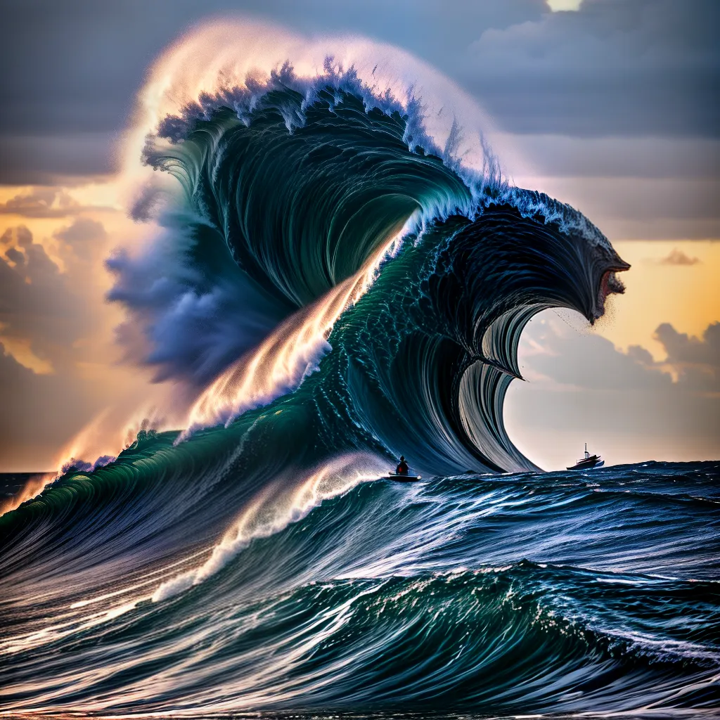 Fotos navegante tempestade mar solitario