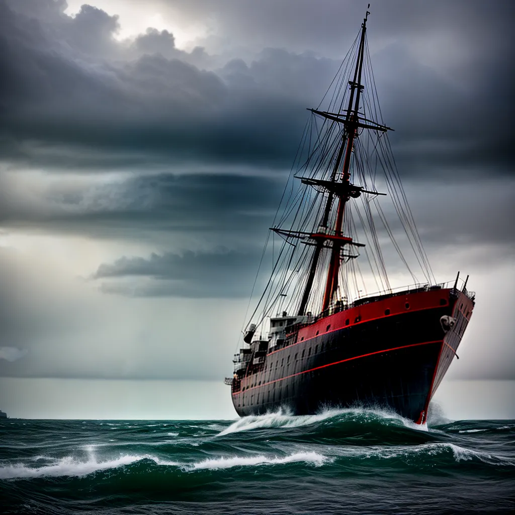 O Que Significa Sonhar com um Navio ou Barco Afundando? 4 Fotos navio afundando tempestade vida
