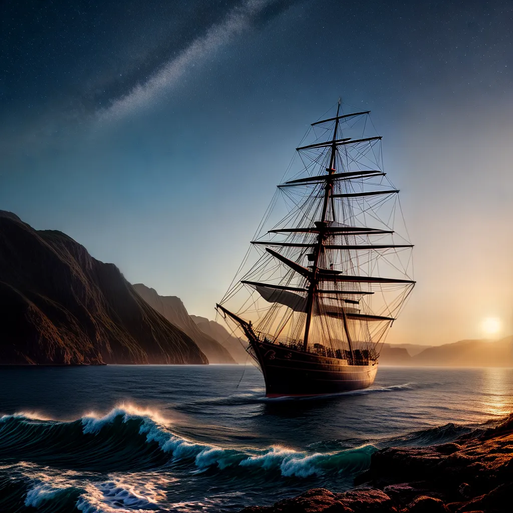O que significa sonhar com navio e seus mistérios simbólicos 6 Fotos navio estrelas jornada sonhos