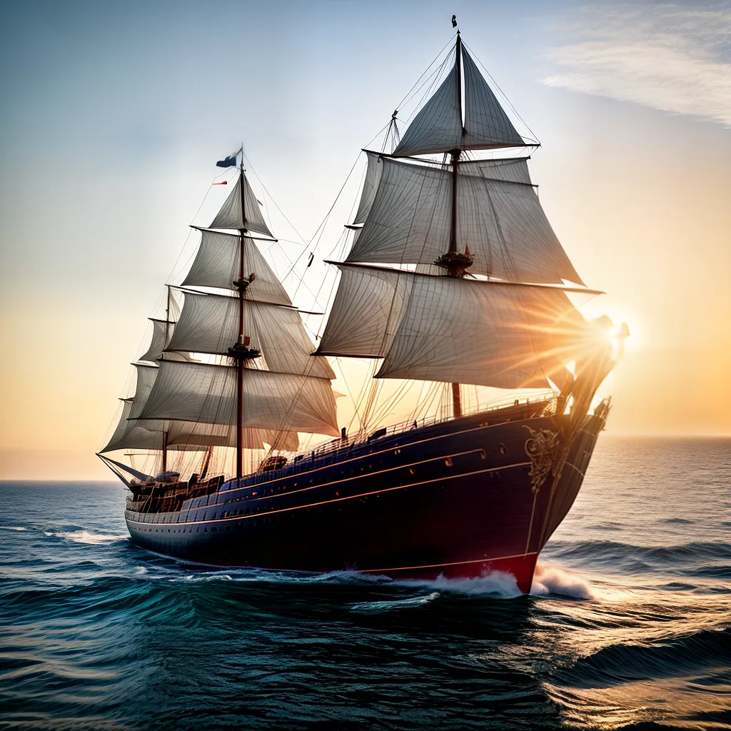 Descubra o Significado de Sonhar com Navios Escolas 6 Fotos navio sonhador aventura por do sol
