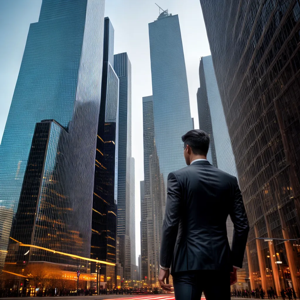 Trabalho, Dinheiro e Sucesso: Compreendendo Sonhos com Escritório, Emprego e Elevador 6 Fotos negocios briefcase arranha ceu ascensao