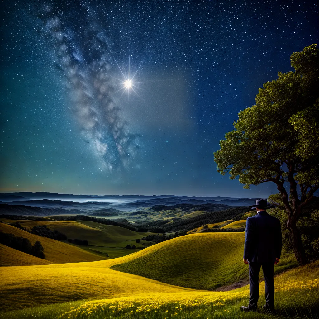 Fotos noite estrelada van gogh solidao