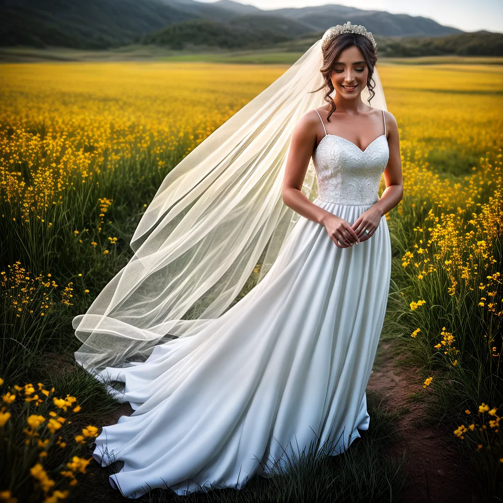 Véu dos sonhos: Descubra o que significa sonhar com casamento 5 Fotos noiva campo veu flores felicidade