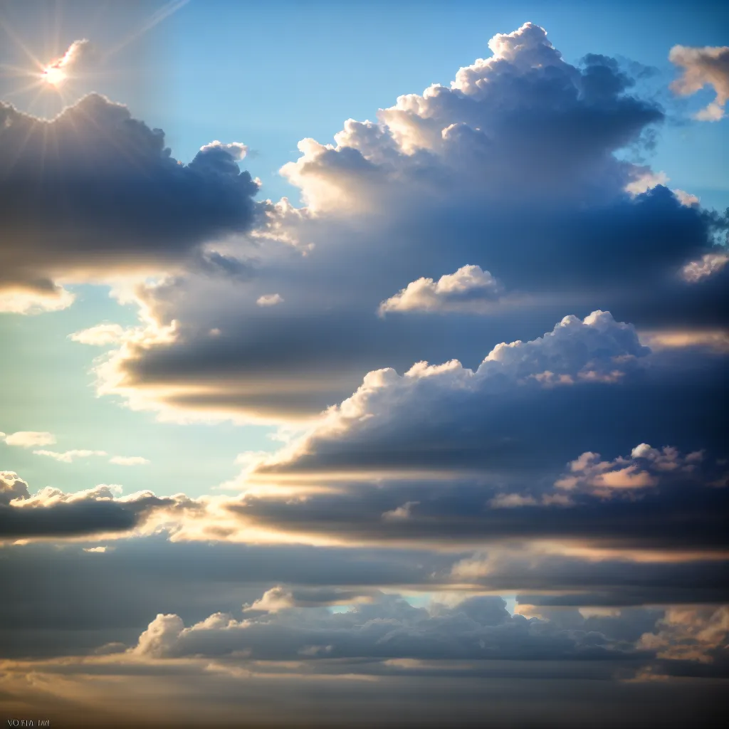 Desvendando o Significado de Sonhar com Carinho 2 Fotos nuvem amor raios sol