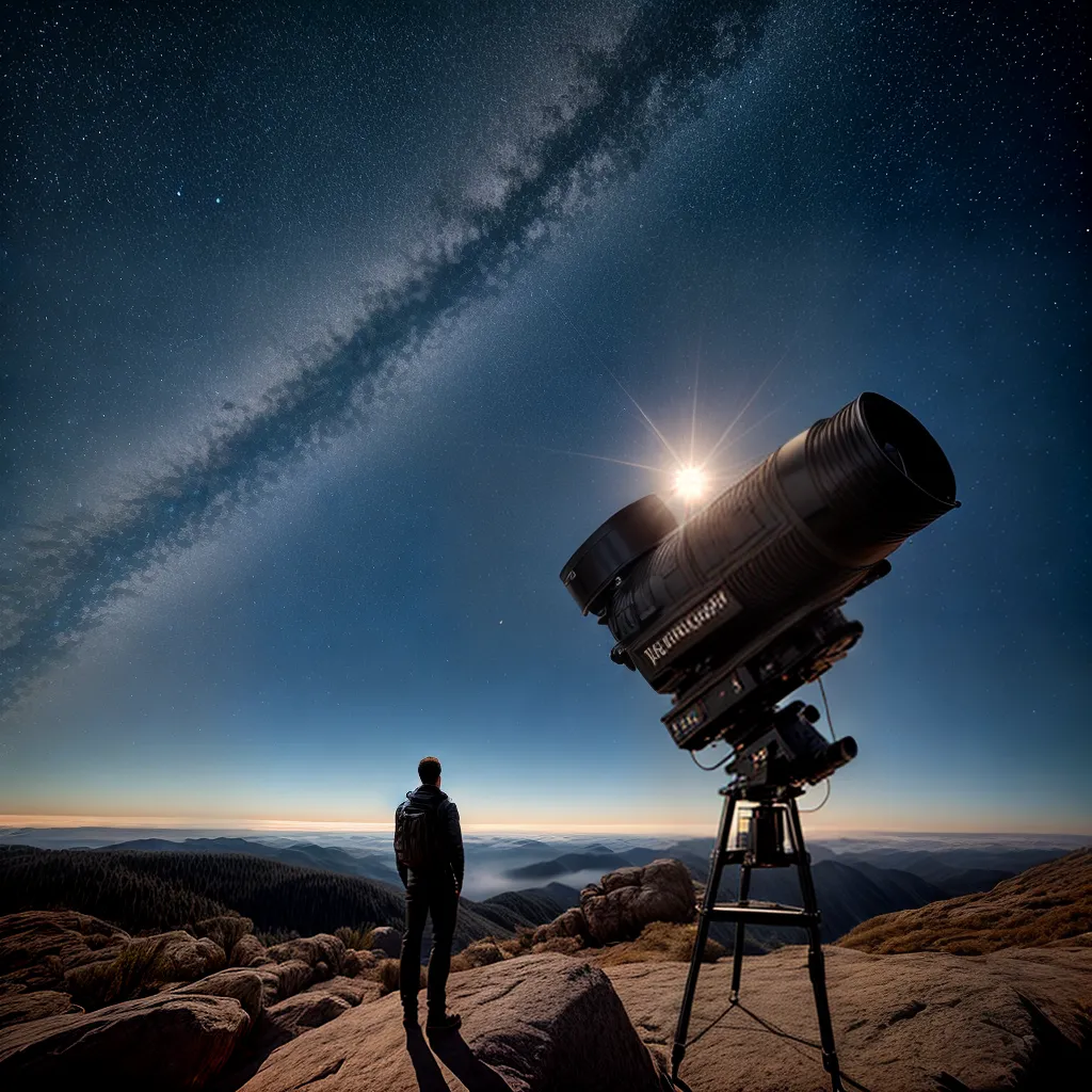Fotos observatorio perspectiva estrelas