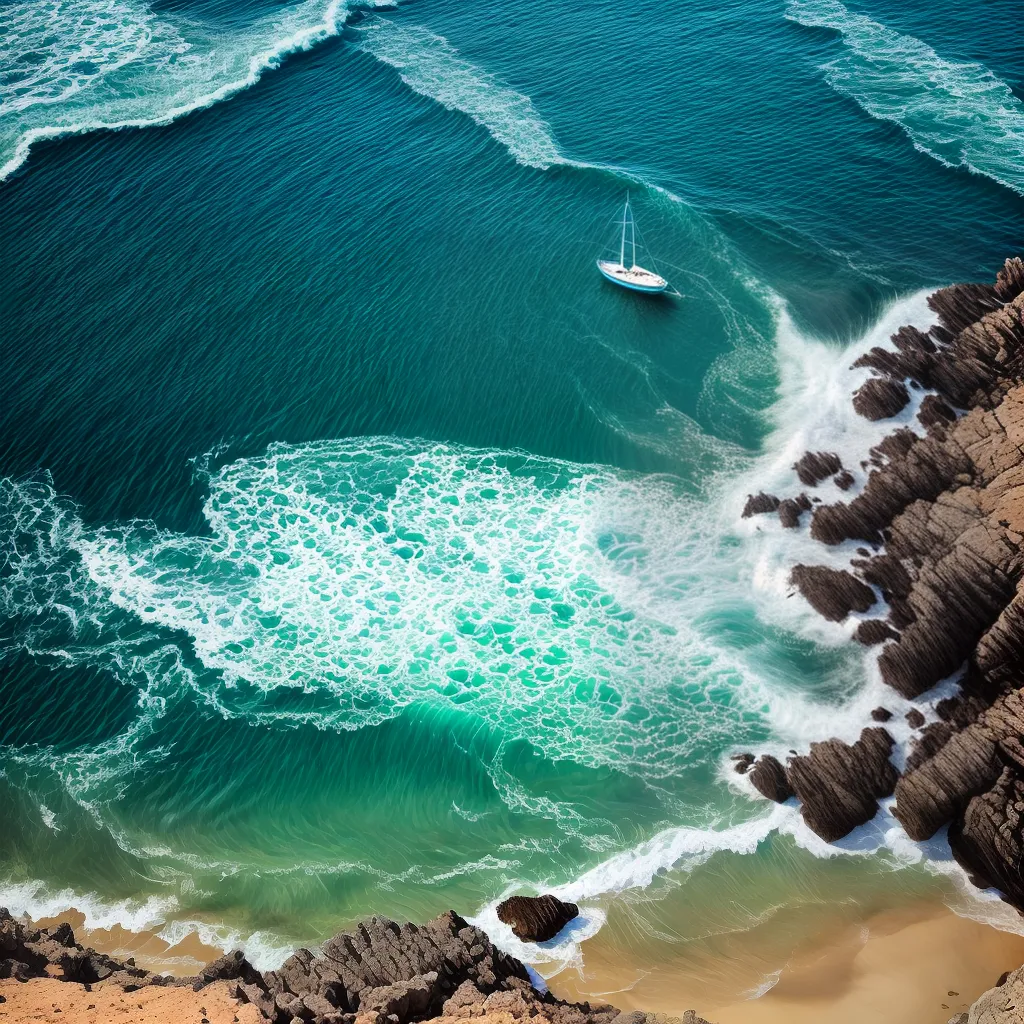 Descubra o que Significa Sonhar com Água Durante o Sono. 4 Fotos oceano azul barco sonhos