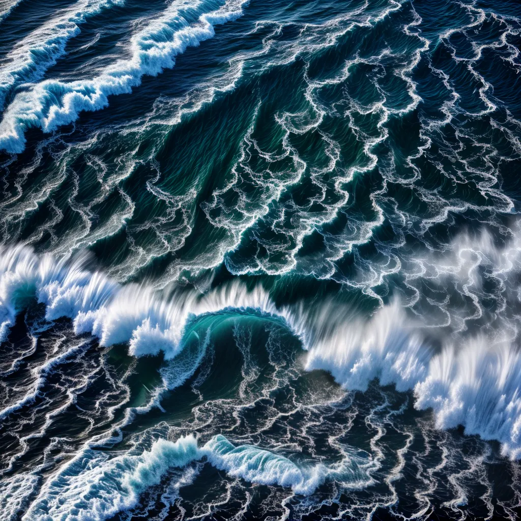 Mistérios Aquáticos: Descubra o que Significa Sonhar com Ondas e Correntezas 6 Fotos oceano azul barco vento ondas