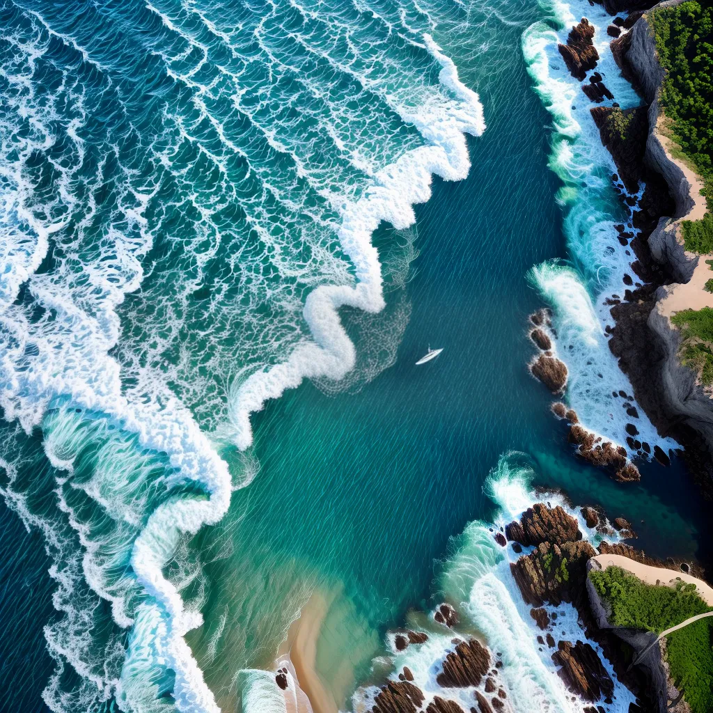 Explorando o Significado de Sonhar com Água e Oceanos 6 Fotos oceano azul sereno veleiro aventura
