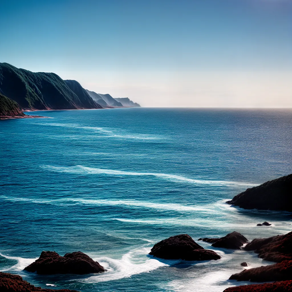 Fotos oceano azul veleiro solidao