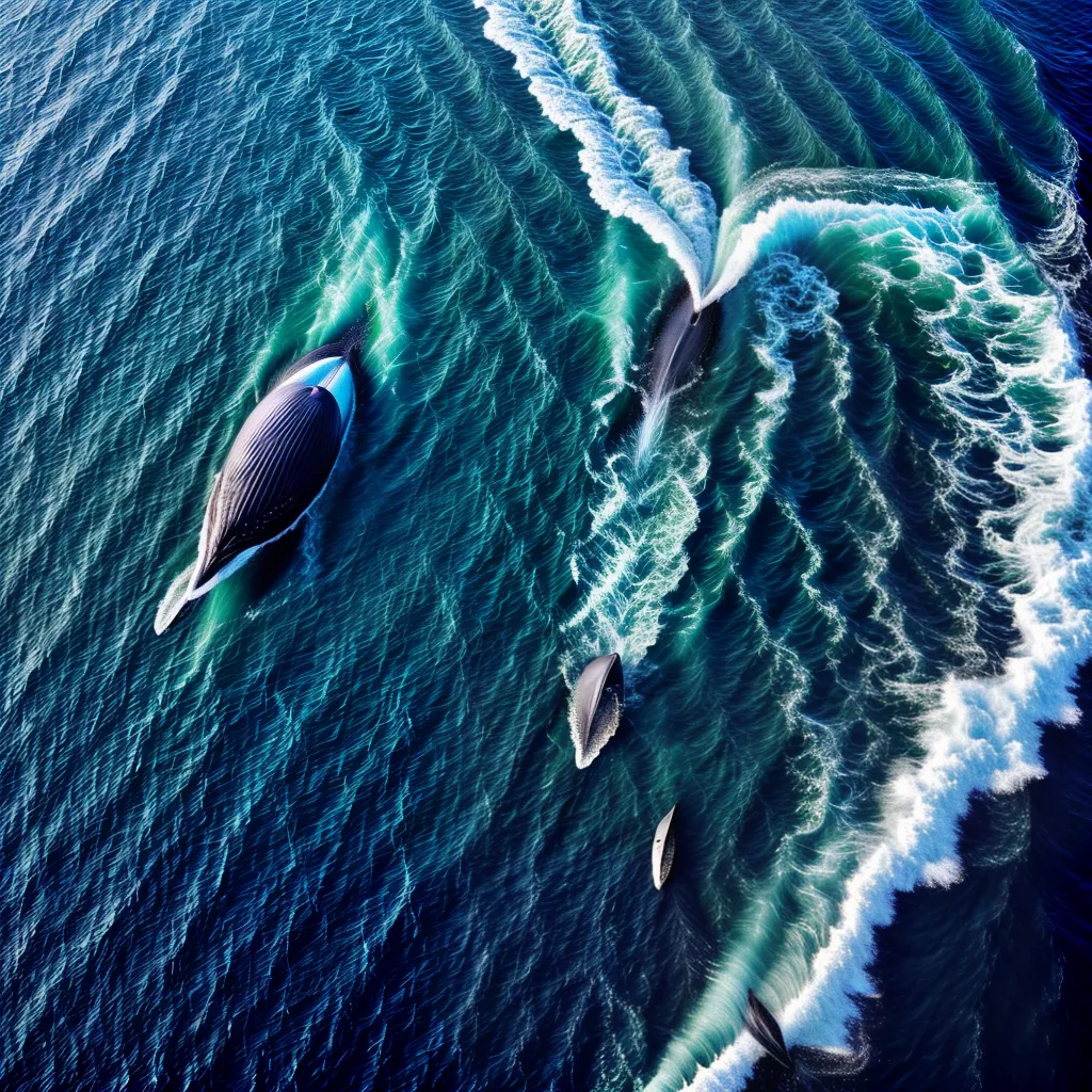Fotos oceano baleia simbolo crescimento espiritual