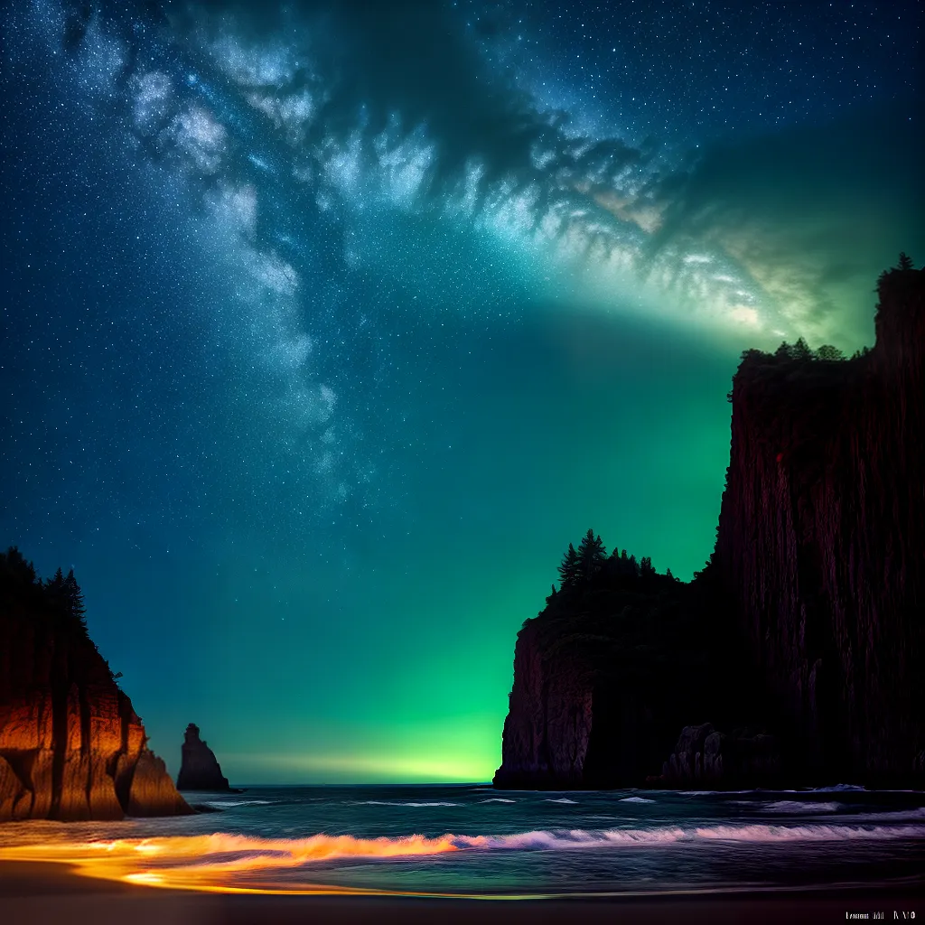 Fotos oceano bioluminescente magia criaturas