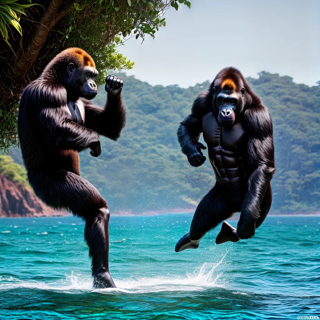 Fotos oceano delfins selva gorila forca