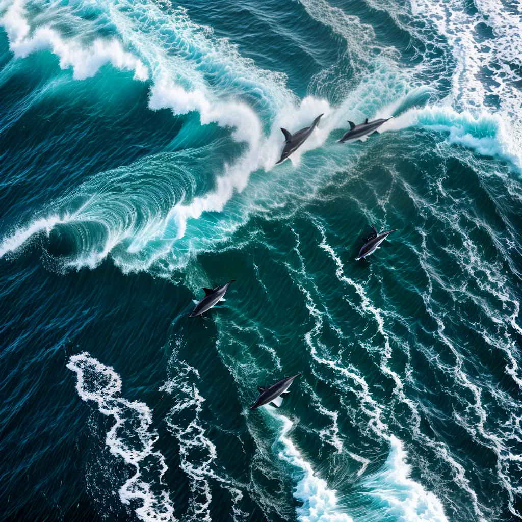 Completo para Interpretar Sonhos: Significado de Sonhar com Animais Marinhos 6 Fotos oceano golfinhos comunidade sonho