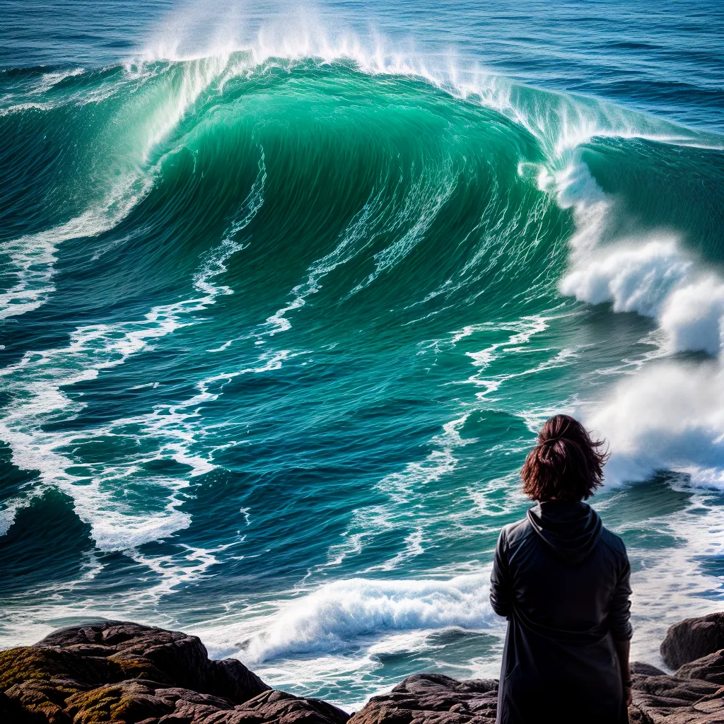 Fotos oceano horizonte contemplacao sonho