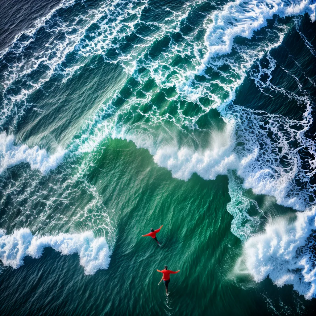 Fotos oceano horizonte contemplativo misterio