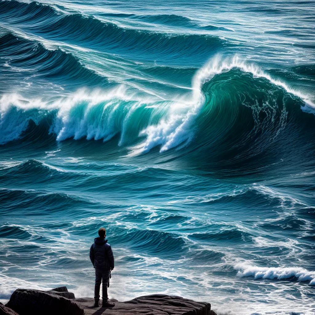 Fotos oceano horizonte pensativo onda