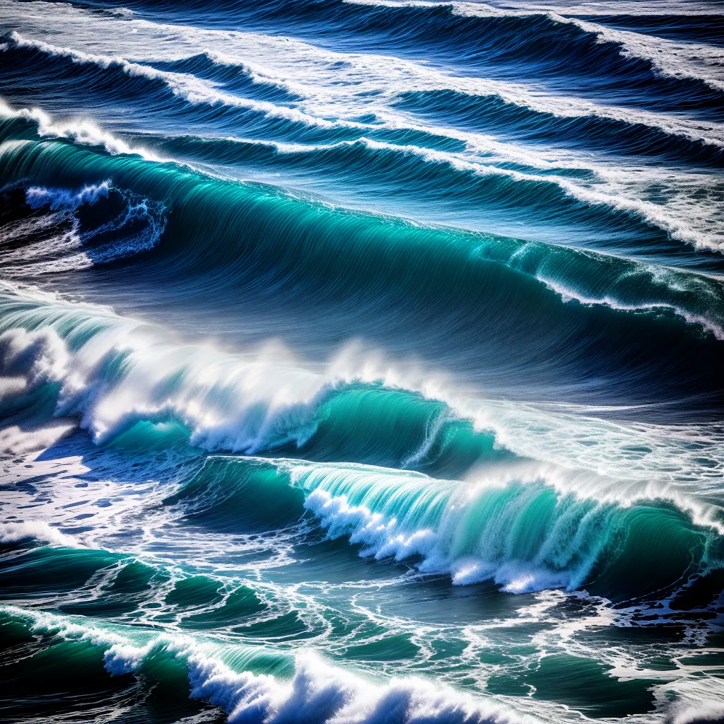 Azul Índigo: O Significado Realista de Sonhar com a Cor 5 Fotos oceano indigo ondas ceu serenidade