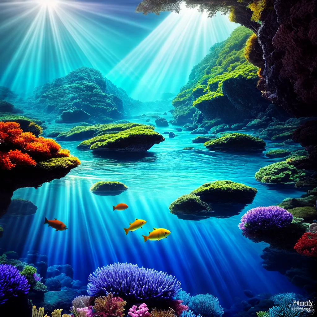 Significados dos Sonhos: Azul Índigo e Iluminação 3 Fotos oceano indigo peixes tropicais serenidade