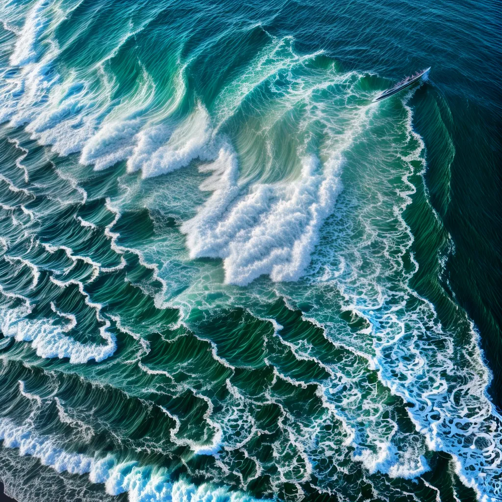 Fotos oceano infinito paz