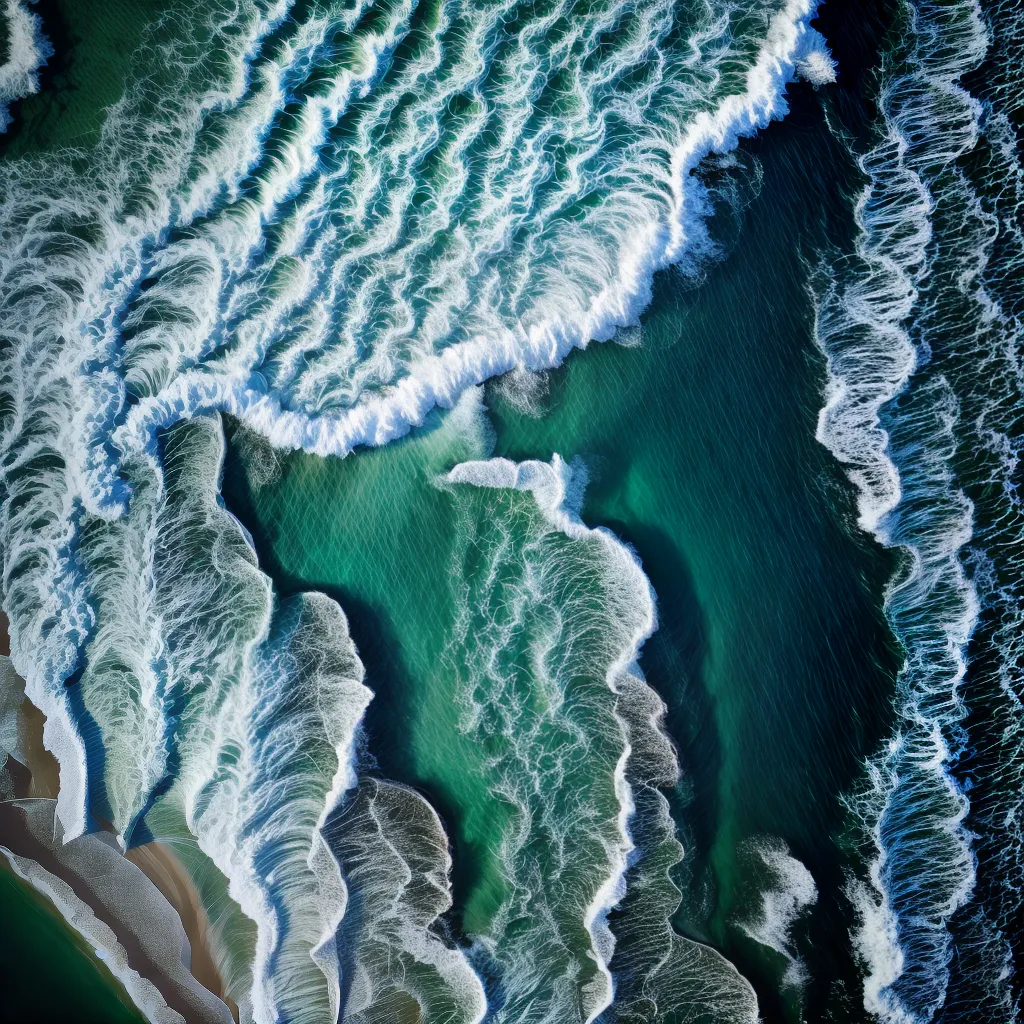 Fotos oceano misterioso ondas poder 1