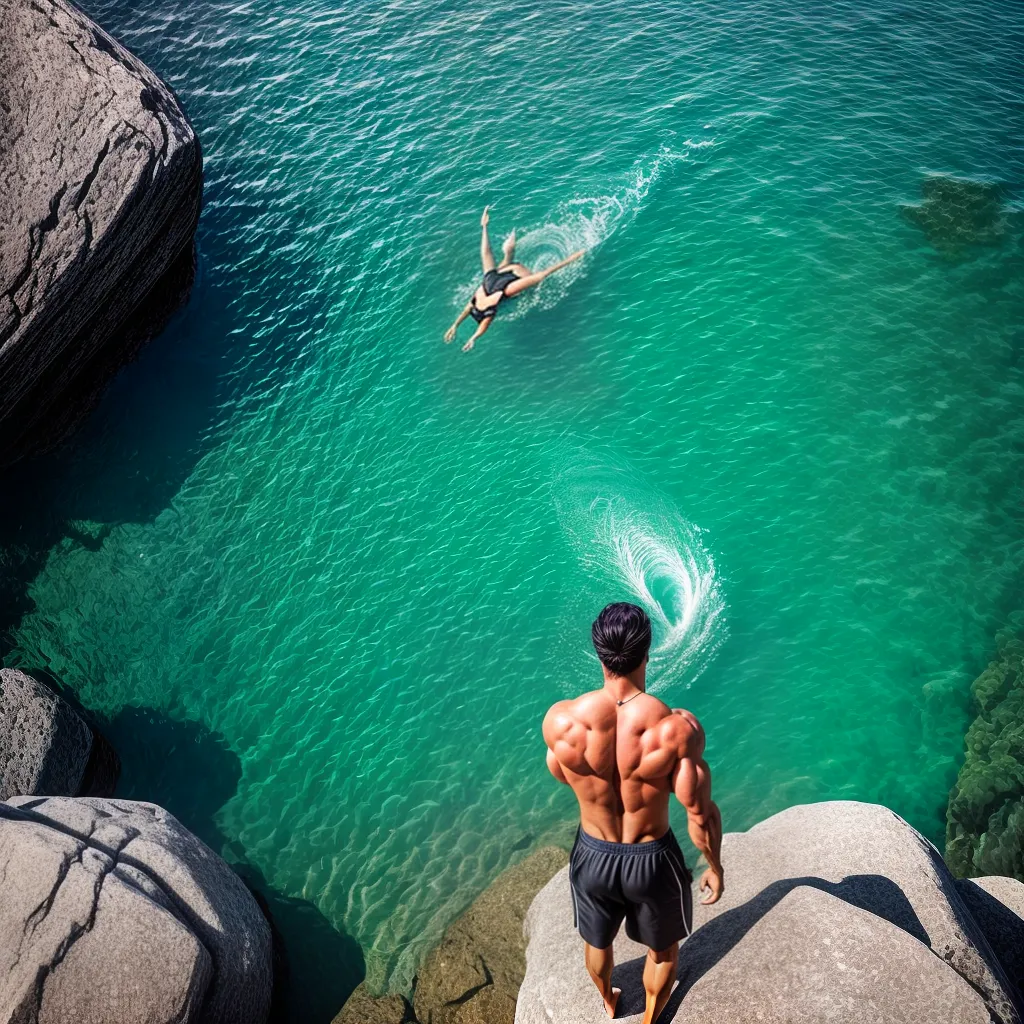 Navegando nas Águas dos Sonhos: Qual o Significado de Sonhar com Nadar? 3 Fotos oceano nadador flutuando mente