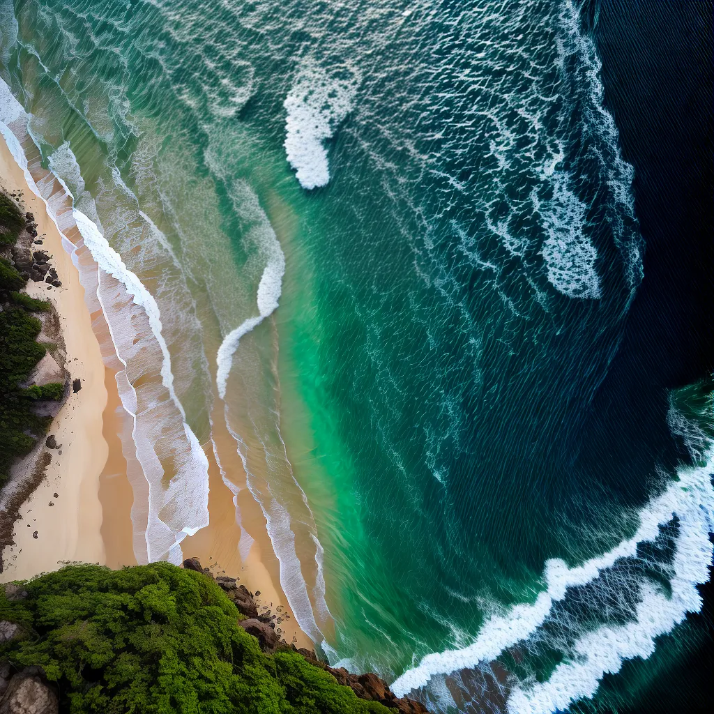 Fotos oceano noite verao paz luz renovacao