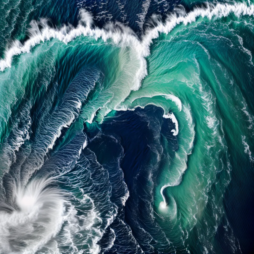 Descubra o que Significa Sonhar com Turbilhão de Água. 5 Fotos oceano redemoinho incerteza emocao