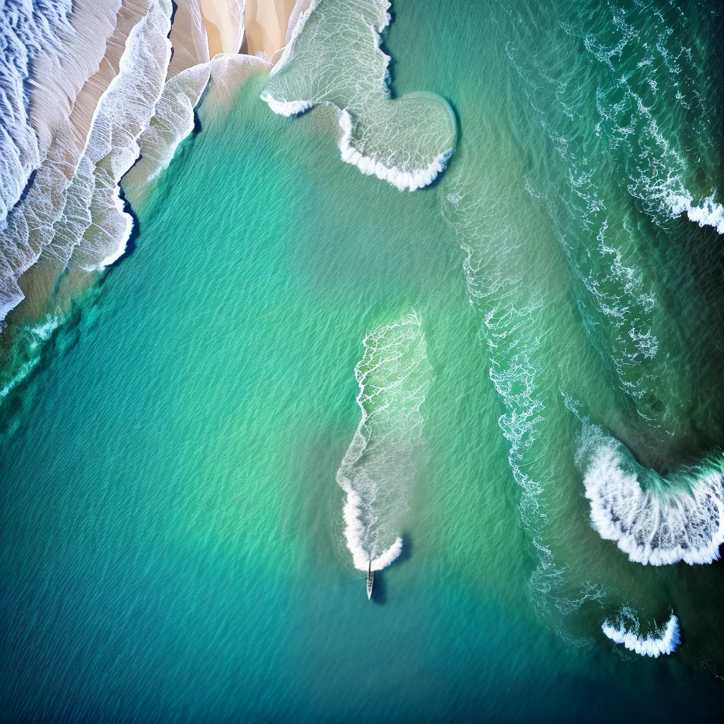 Fotos oceano sereno azul ceu tranquilidade