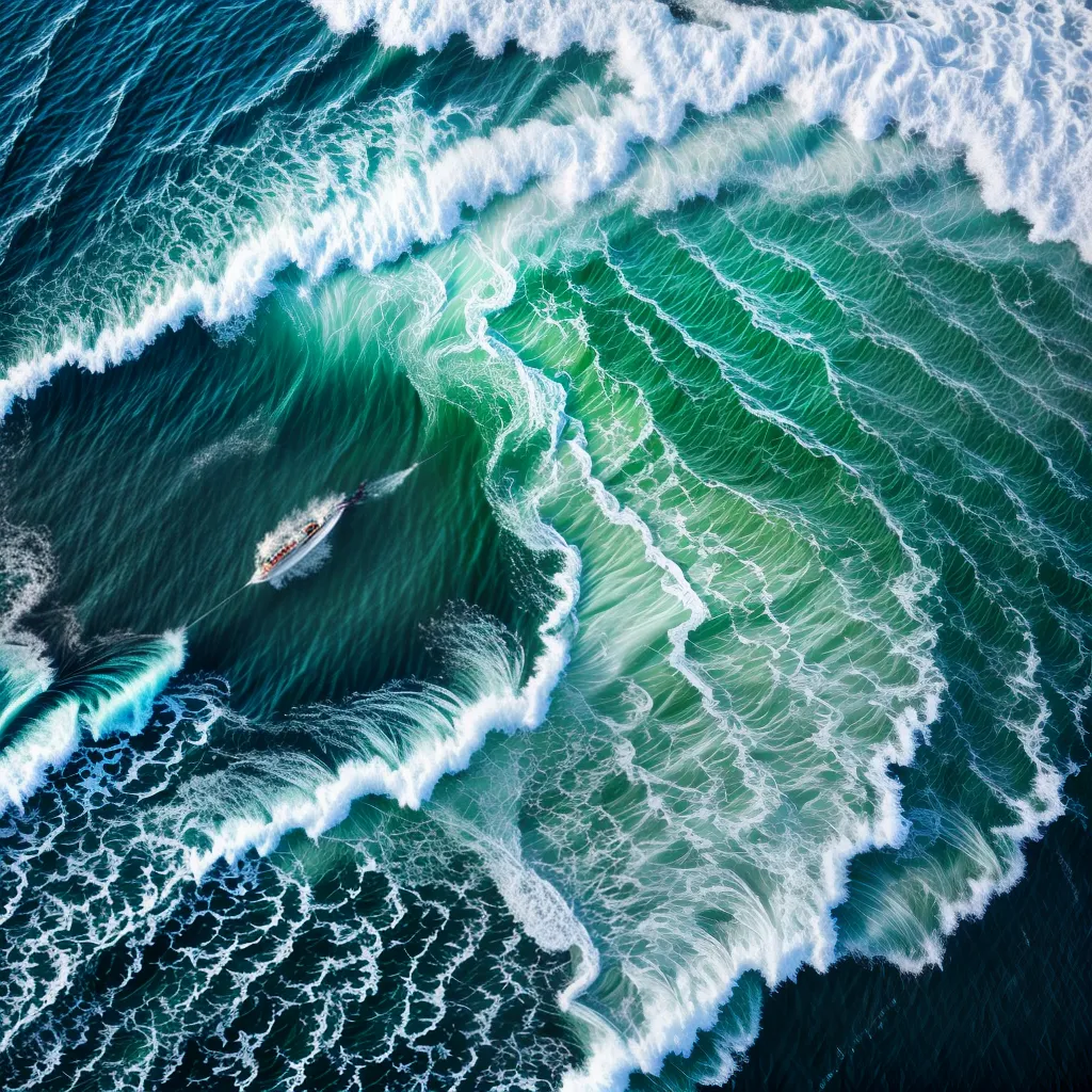 Fotos oceano sereno reflexo paz interna